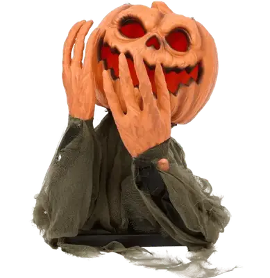 Декорация для Хэллоуин Zucca Mobile Halloween Тыква со светом и звуком, 1 шт (9361) фото 1