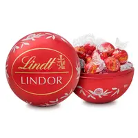 Подарочный набор шоколадных конфет Lindt Lindor Maxi Boule Praline di Cioccolato al Latte 44шт 550 г