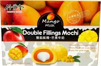 Пирожные моти Bamboo House Double Fillings Mochi Mango Milk 180г