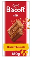 Шоколад з печивом Lotus Biscoff Biscuit Chocolate Milk 180г