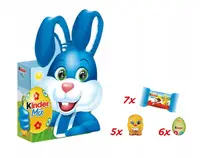 Подарунковий набір цукерок Kinder Mix Character Pack Easter Bunny 102г