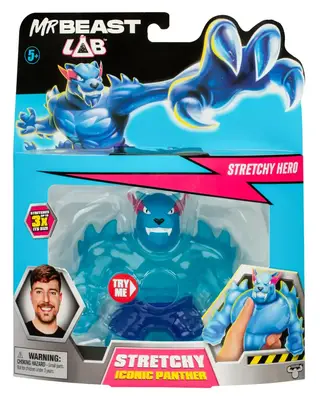 Коллекционная фигурка MrBeast Lab Heroes of Goo Jit Zu Goo Iconic Panther Action Figure (7579) фото 1