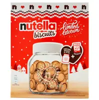 Печенье Ferrero Nutella Biscuits Limited Edition в стекле 22 шт 304 г