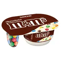 Йогурт Danone M&M's Chocolate з ванільним кремом​​​​​​​, 120 г