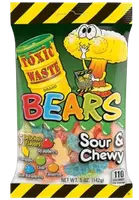 Кислі жувальні ведмедики Toxic Waste Sour Gummy Bears 143г