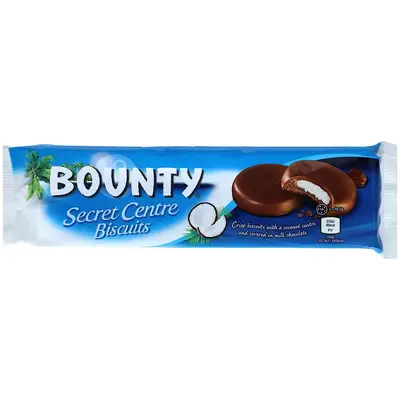 Печенье Bounty Secret Centre Biscuits 132g (2879) фото 1