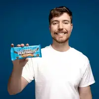 Набір шоколаду Feastables MrBeast Peanut Butter Milk Chocolate Bar 5х35г