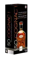 Шоколадные конфеты с коньяком Abtey Chocolatier So Cognac! Dark Chocolate Bottles with Cognac Ganache 220г