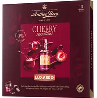 Шоколадные бутылочки Anthon Berg Luxardo Cherry Sensations 10шт 155г