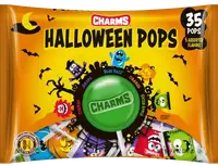 Леденцы на палочке Charms Halloween Pops 35 шт, 210г