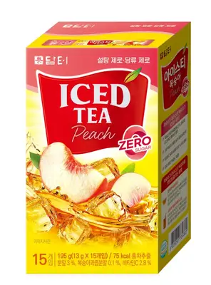 Напиток Damtuh Peach Iced Tea Zero Sugar 15 стиков (8239) фото 1