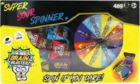 Кислые конфеты Brain Blasterz Spinner Game Sweets 48г
