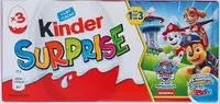 Набір шоколадних яєць Kinder Surprise Paw Patrol 3х20г
