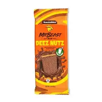 Шоколад Feastables MrBeast Deez Nutz Peanut Butter Milk Chocolate Bar 60g (ДЕФОРМОВАНО)