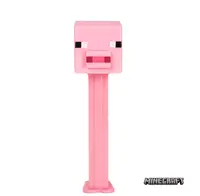 Диспенсер із цукерками Pez Minecraft Pig 17г