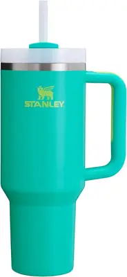Термокружка Stanley Quencher H2.0 FlowState Stainless Steel Vacuum Insulated Tumbler Бирюзовая 1183 мл (7648) фото 1