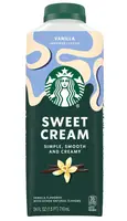 Сливки Starbucks Vanilla Flavored Sweet Cream Creamer 710мл