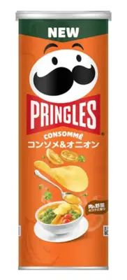 Чипсы Pringles Consomme Flavour Potato Crisps 95г (10678) фото 1