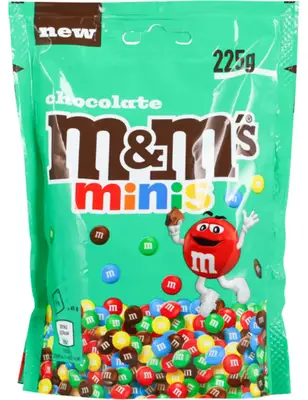 Драже M&amp;M's Minis Chocolate 225г (7959) фото 1