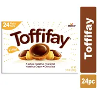 Конфеты Toffifay Hazelnut Chocolate Caramel Candy 24шт 200г