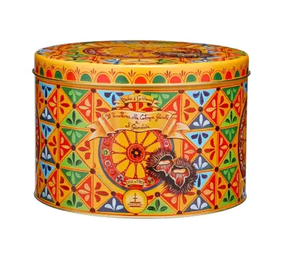 Панеттоне Fiasconaro Dolce &amp; Gabbana Panettone with Glazed Chestnuts and Gianduja 1кг (9979) фото 1