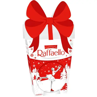 Подарочный набор конфет Ferrero Raffaello Geschenk 120г (7594) фото 1