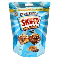 Цукерки Skippy PB Minis Milk Chocolate & Peanut Butter Snacks 141г