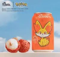 Газований напій Qdol Pokemon Lychee Fennekin 330мл