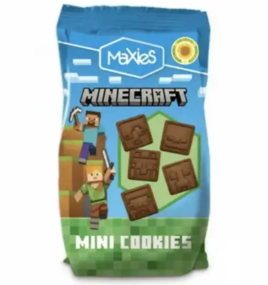 Печиво Maxies Minecraft Mini Cookies 100г (10549) фото 1
