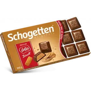 Шоколадка Schogetten Lotus Biscoff 100g (4556) фото 1