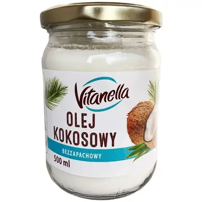 Кокосове масло Vitanella olej kokosowy (0375) фото 1