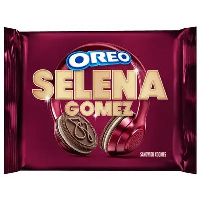 Печиво Oreo Selena Gomez Cookies Chocolate Cinnamon Creme 302г (9105) фото 1