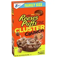 Сухой завтрак REESE'S PUFFS Cluster Crunch Breakfast Cereal 572 g