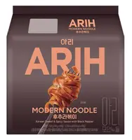 Лапша ARIH Modern Noodles Black Pepper Tteokbokki 4шт х 140г