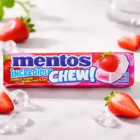 Жувальні цукерки Mentos Incredible Chew Strawberry 45г