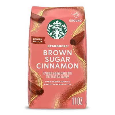 Мелена кава Starbucks Brown Sugar Cinnamon Naturally Flavored Coffee, 311г (6488) фото 1