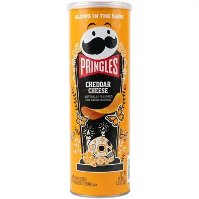 Чіпси Pringles Halloween Cheddar Cheese 155г (4025) фото 1