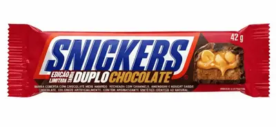 Шоколадный батончик Snickers Double Chocolate Bar 42г (10725) фото 1