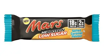 Протеїновий батончик Mars Hi-Protein Low Sugar Salted Caramel 57г (11190) фото 1