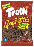 Кислые жевательные конфеты Trolli Spaghettini со вкусом колы 100 г