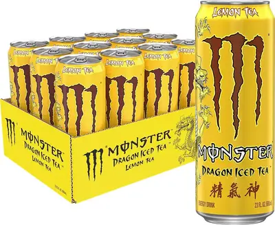 Энергетик Monster Energy Dragon Iced Lemon Tea 680 ml (2883) фото 1