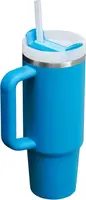 Термокружка Stanley Quencher H2.0 FlowState Stainless Steel Vacuum Insulated Tumbler Синяя 887 мл