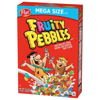 Сухой завтрак FRUITY PEBBLES Mega Size Gluten Free 779g (2969) фото 1