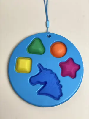 Іграшка Сімпл Дімпл коло з єдинорогом, зірочкою Simple Dimple (1841) фото 1