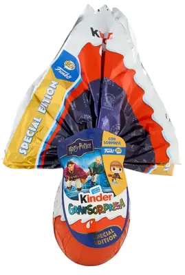 Шоколадное яйцо Kinder GranSorpresa Harry Potter 220г (8172) фото 1