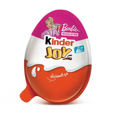 Шоколадное яйцо Ferrero Kinder Joy Barbie Egg 20г (7511) фото 1