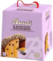Панеттоне Bauli Cioccocrema с заварным кремом и шоколадной крошкой 800 г