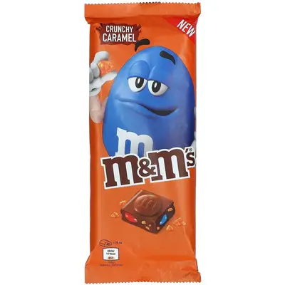 Шоколад M&amp;M’s Crunchy Caramel 165g (2700) фото 1