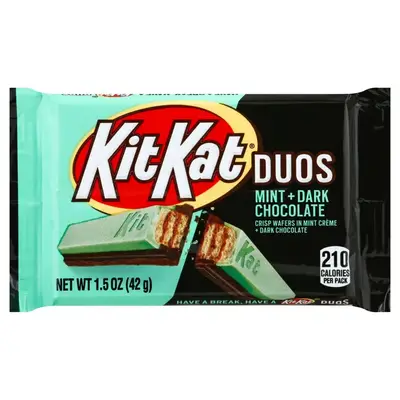Батончик Kit Kat Duos Mint+Dark Chocolate 42g (1581) фото 1