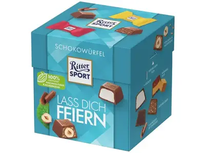 Набір Цукерок Ritter Sport Schokowürfel Schoko Gruss 176g (5362) фото 1